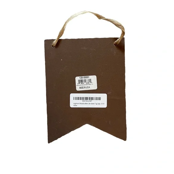 NWT Be Sweet Tag Sign 6 x 8 - Picture 2 of 2